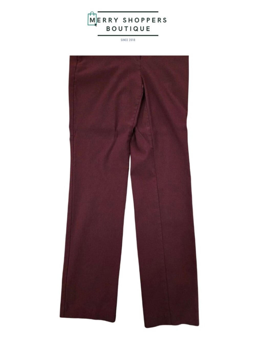 Women's Maroon Dress Pants
